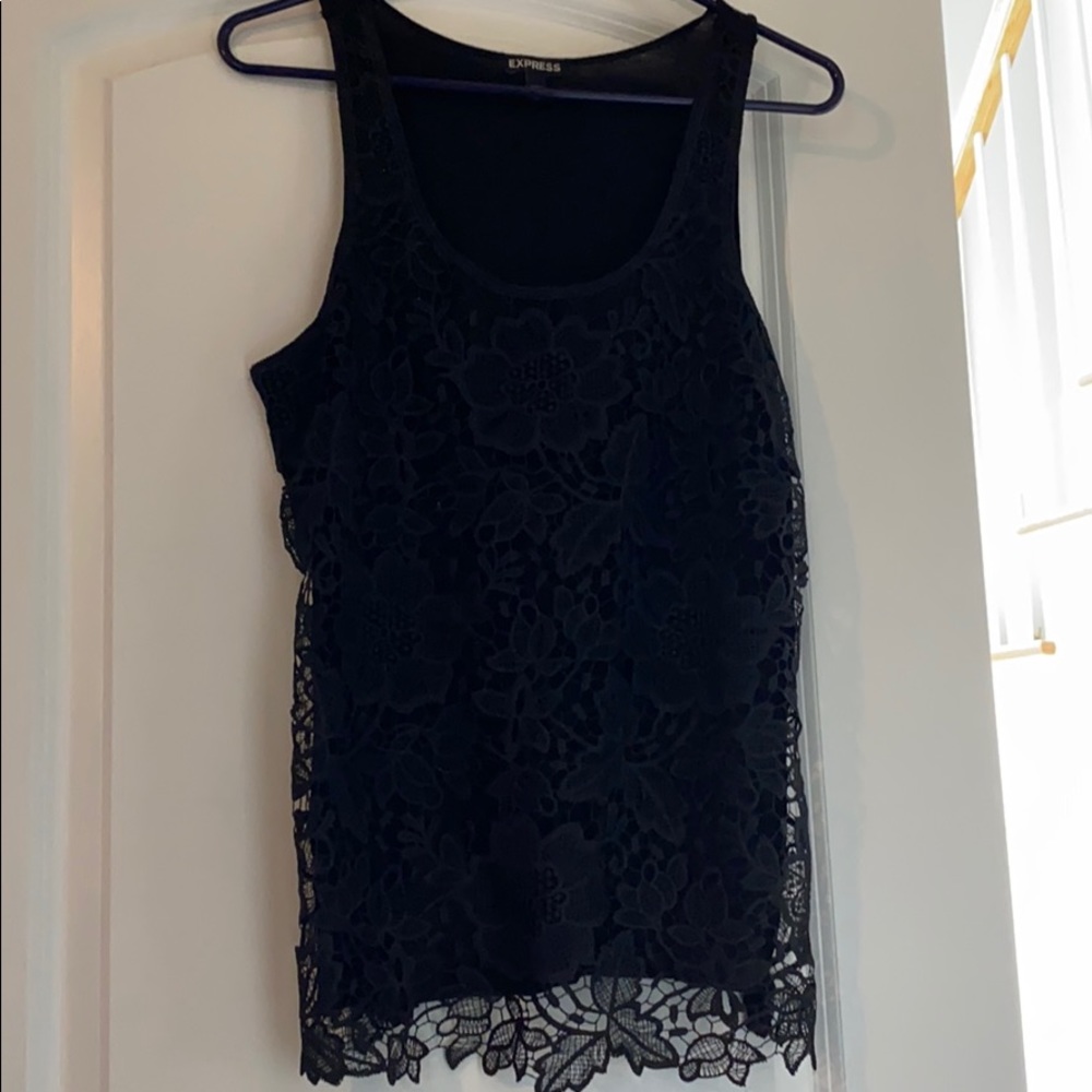 Express lace blouse
